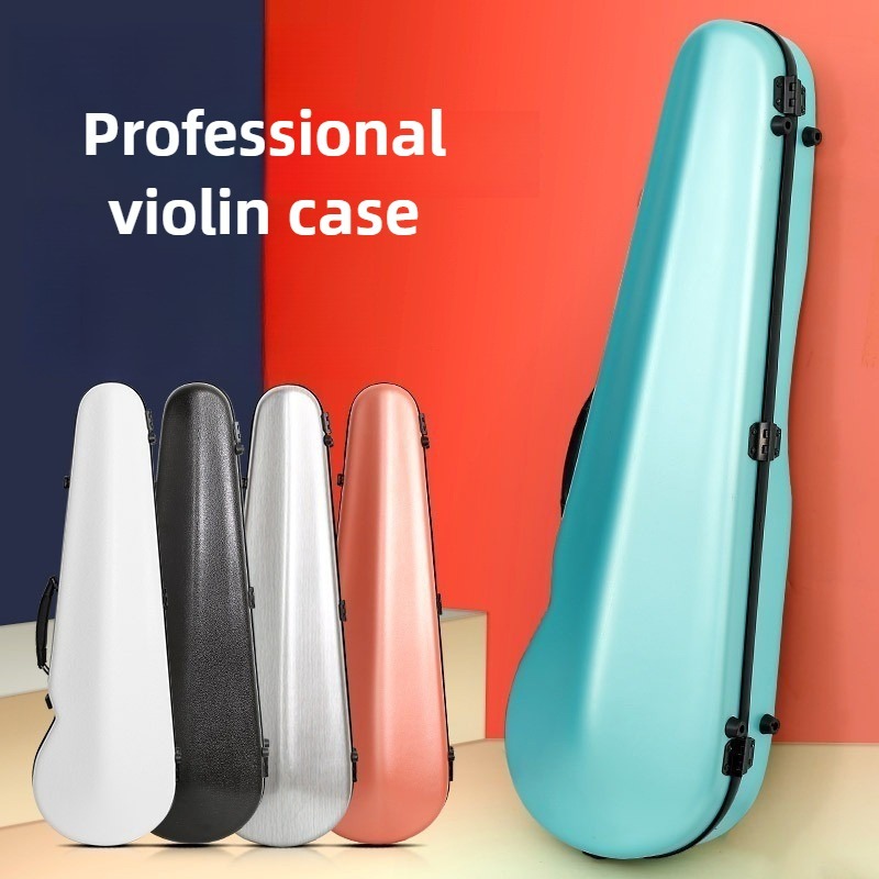 Musical Instrument Accessories - Carbon Fiber Violin Case Anti Drop