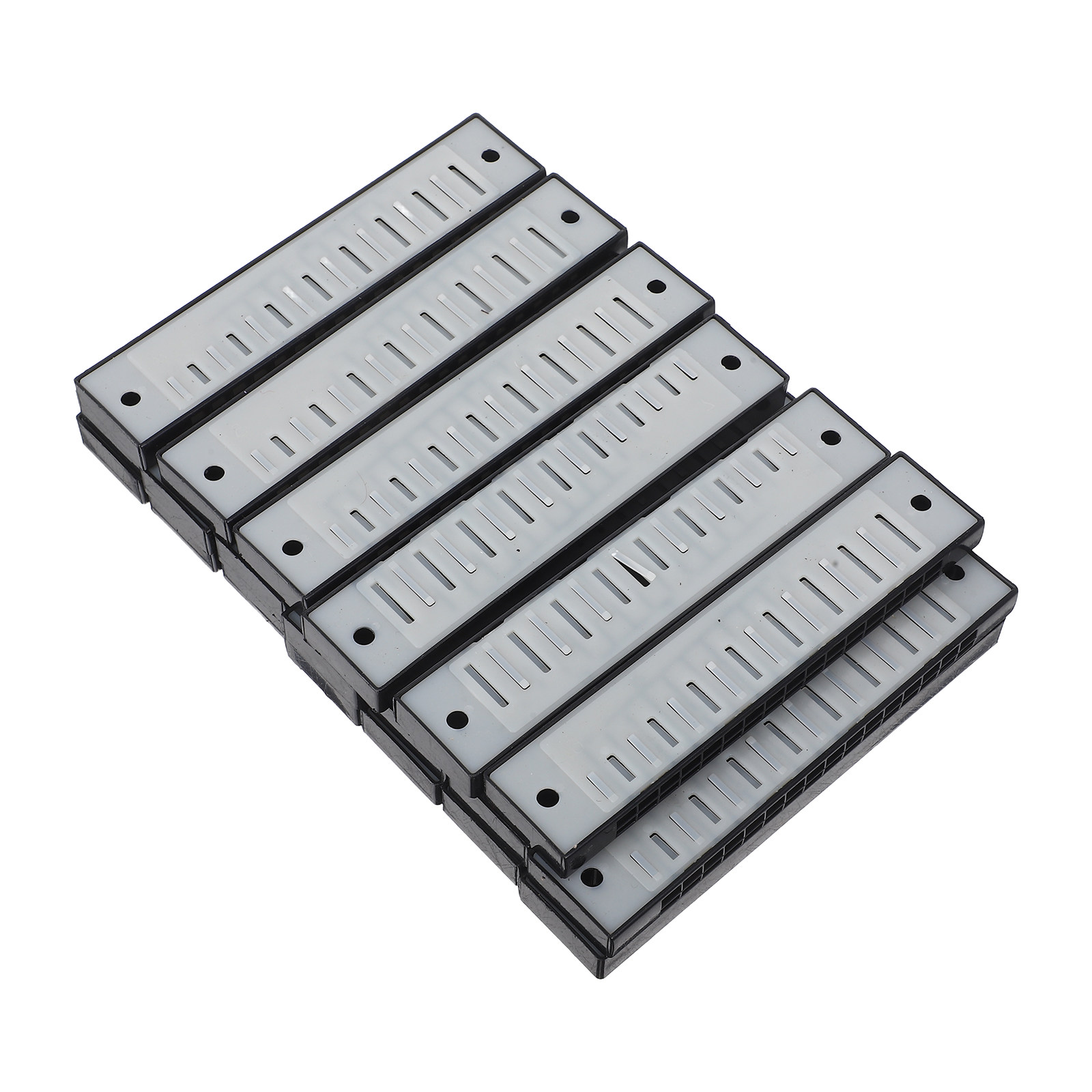 Musical Instrument Diy For Kids - 20Pcs DIY Plastic Harmonica Set Lightweight