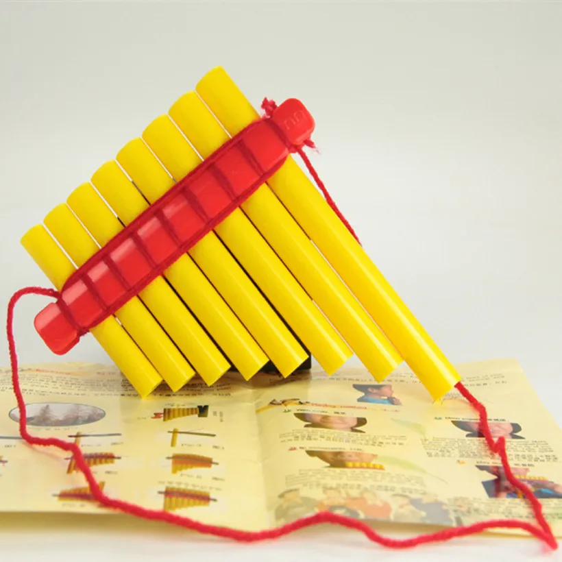 Musical Instrument Diy For Kids - Children's ABS Plastic Panflute, DIY Panflute,