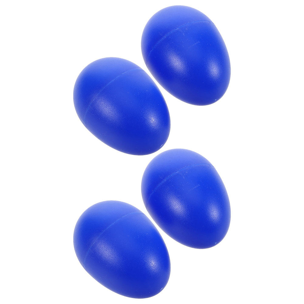 Musical Instrument Diy For Kids - Blue Plastic Egg Shakers Musical Maracas