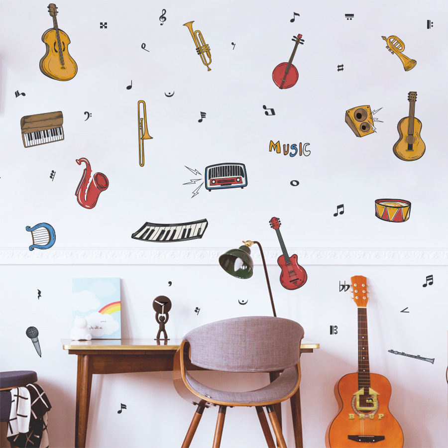 Musical Instruments Wall Stick - Musical Instrument Diy For Kids 评论和价格