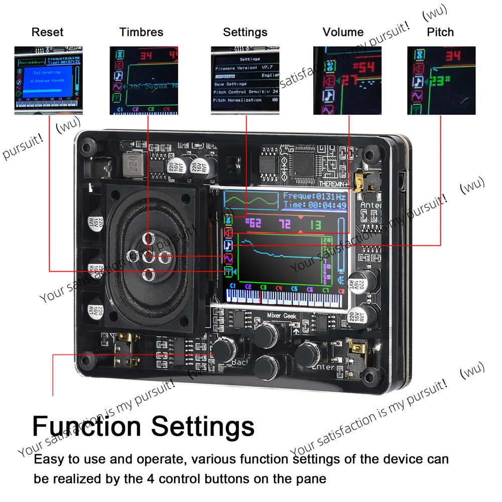 Audio Theremin Musical Module  - Musical Instrument Theremin 评论和价格