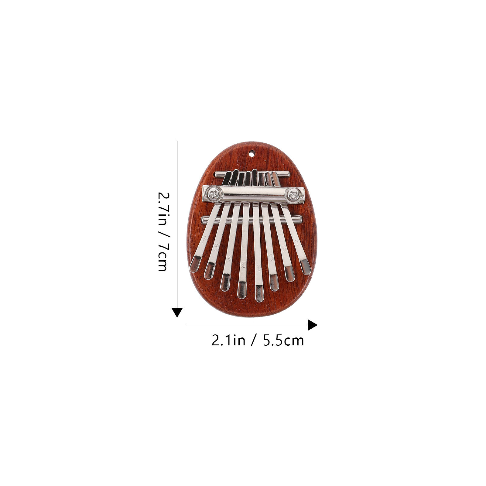 1Set Kalimba Mini 8 Keys Thumb - Musical Instrument Kalimba 评论和价格