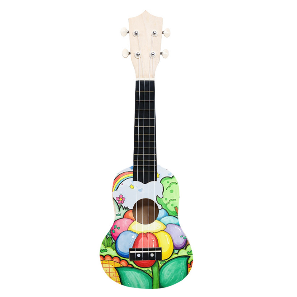 1Set DIY Ukulele Making Kit Wo - Musical Instrument Diy For Kids 评论和价格