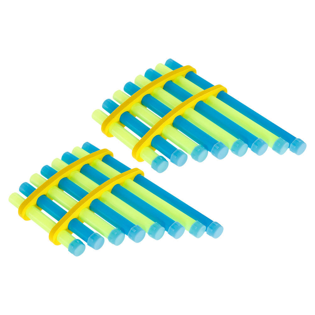 2Pcs Pan Flute Handmade Musica - Musical Instrument Diy For Kids 评论和价格