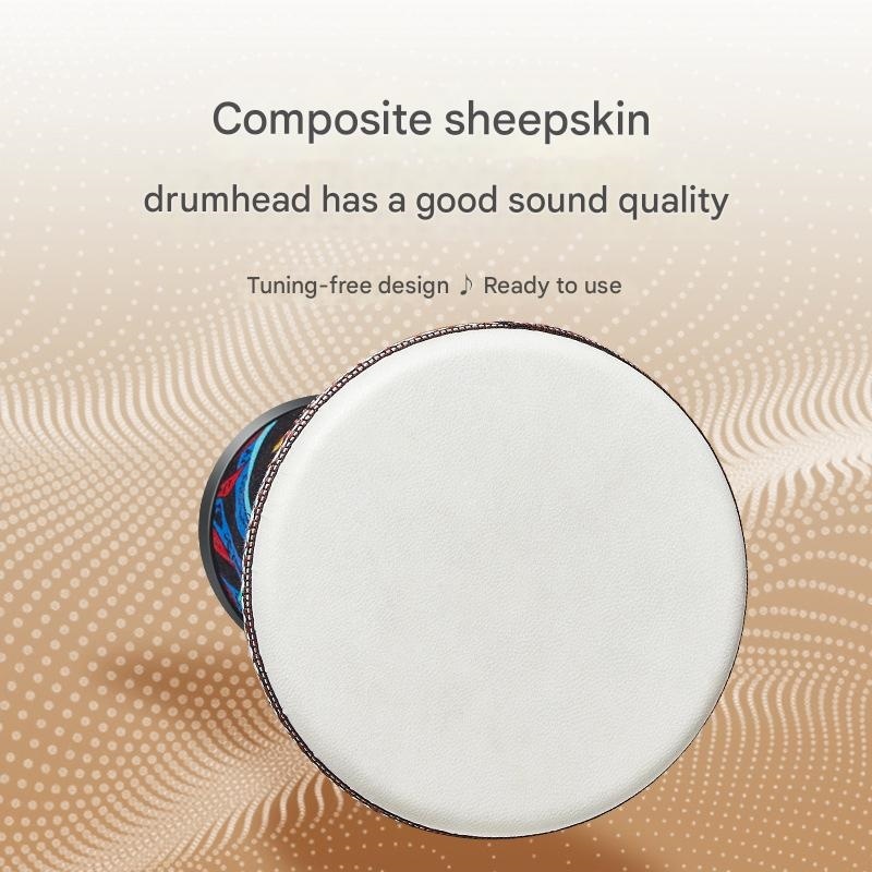 8-inch African Drum,Djembe Han - Musical Instrument Africa 评论和价格