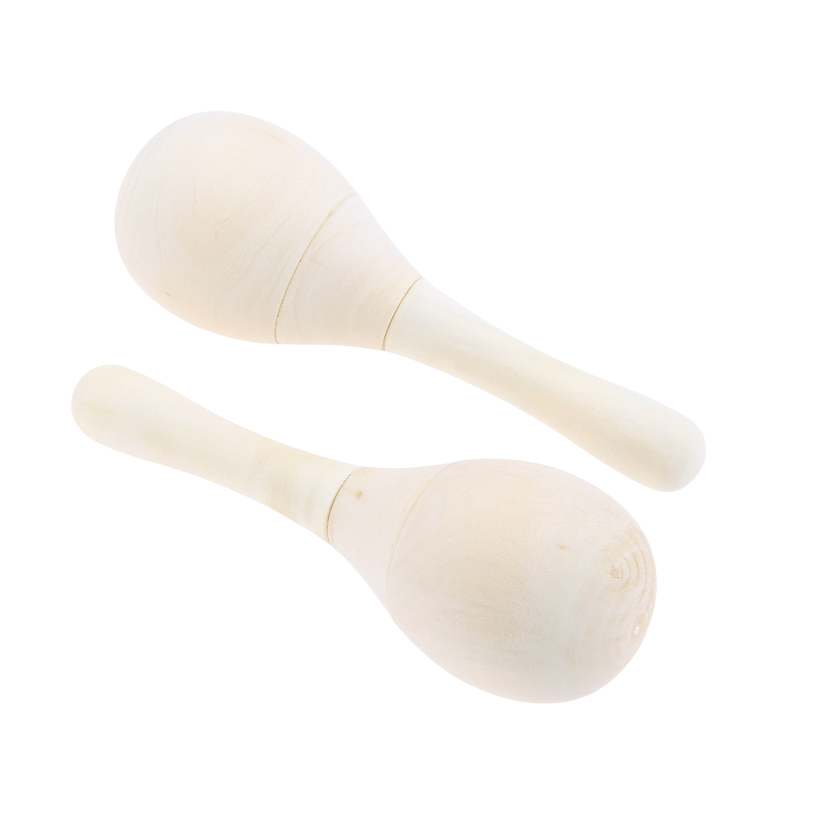 12Pcs DIY Mini Wooden Maracas  - Musical Instrument Diy For Kids 评论和价格