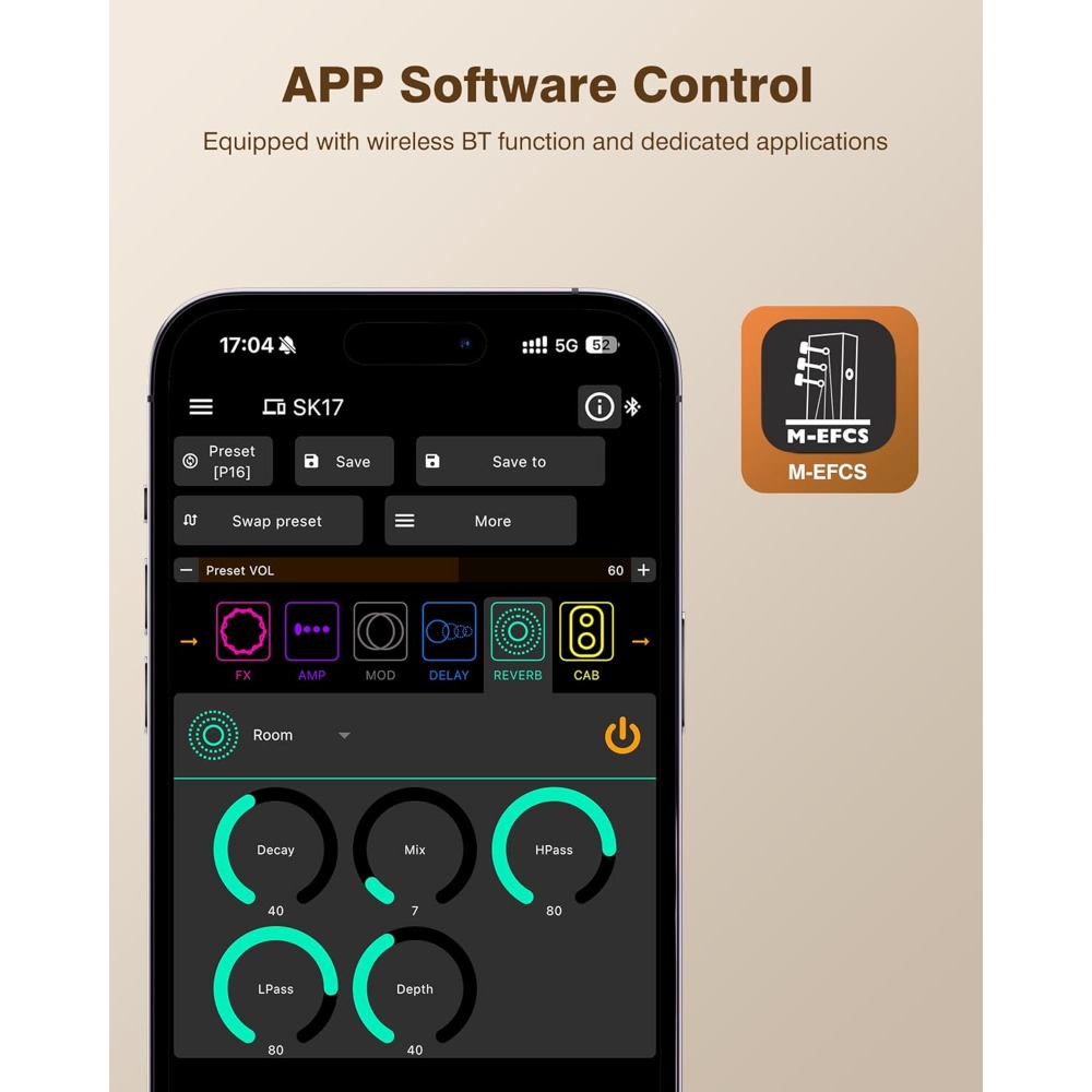 M-VAVE Pocket AMP Multi Effect - Musical Instrument Amplifier 评论和价格
