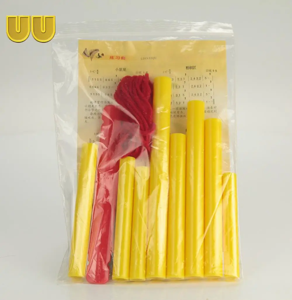 Children's ABS Plastic Panflut - Musical Instrument Diy For Kids 评论和价格