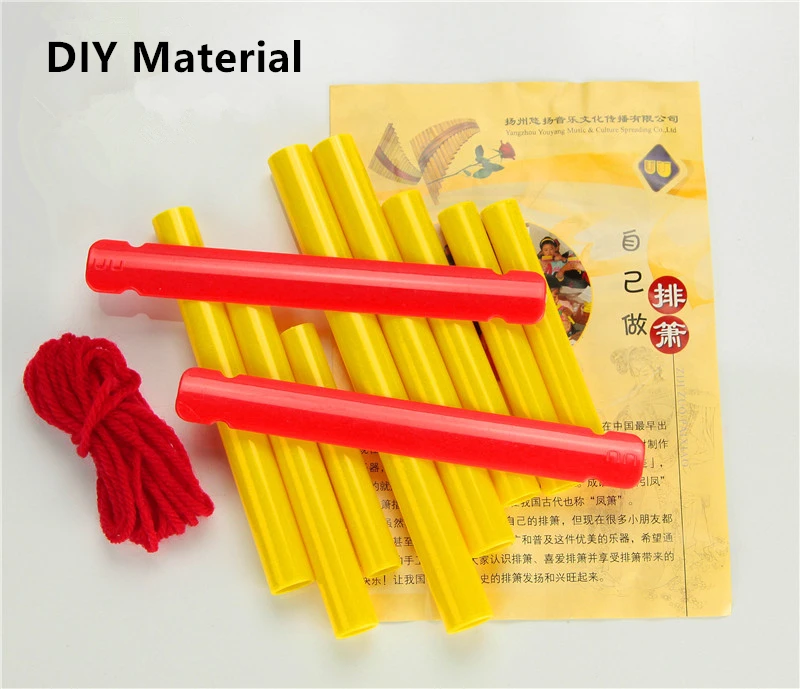 Children's ABS Plastic Panflut - Musical Instrument Diy For Kids 评论和价格
