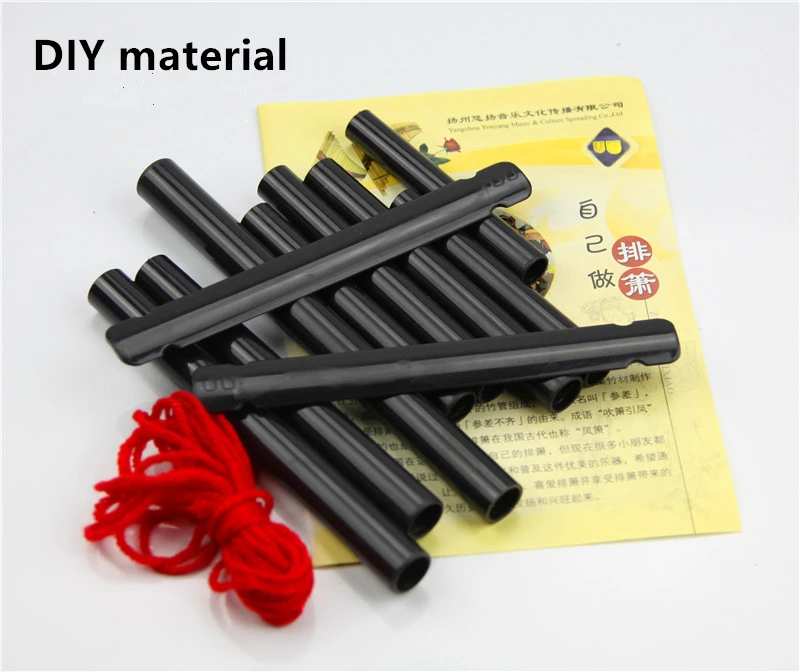 Children's ABS Plastic Panflut - Musical Instrument Diy For Kids 评论和价格