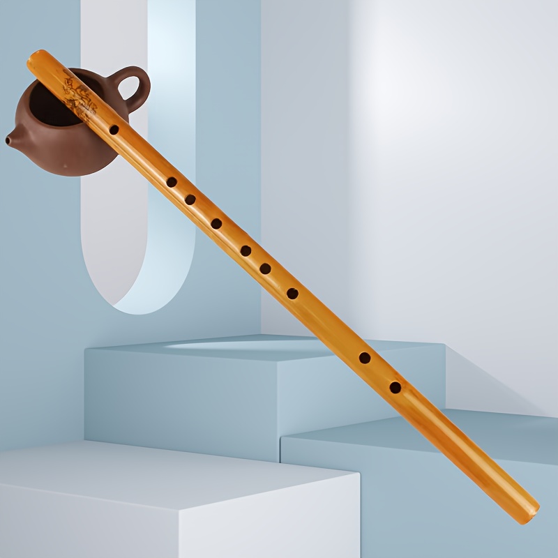 6 Holes Recorder Bamboo Flute  - Musical Instrument Theremin 评论和价格