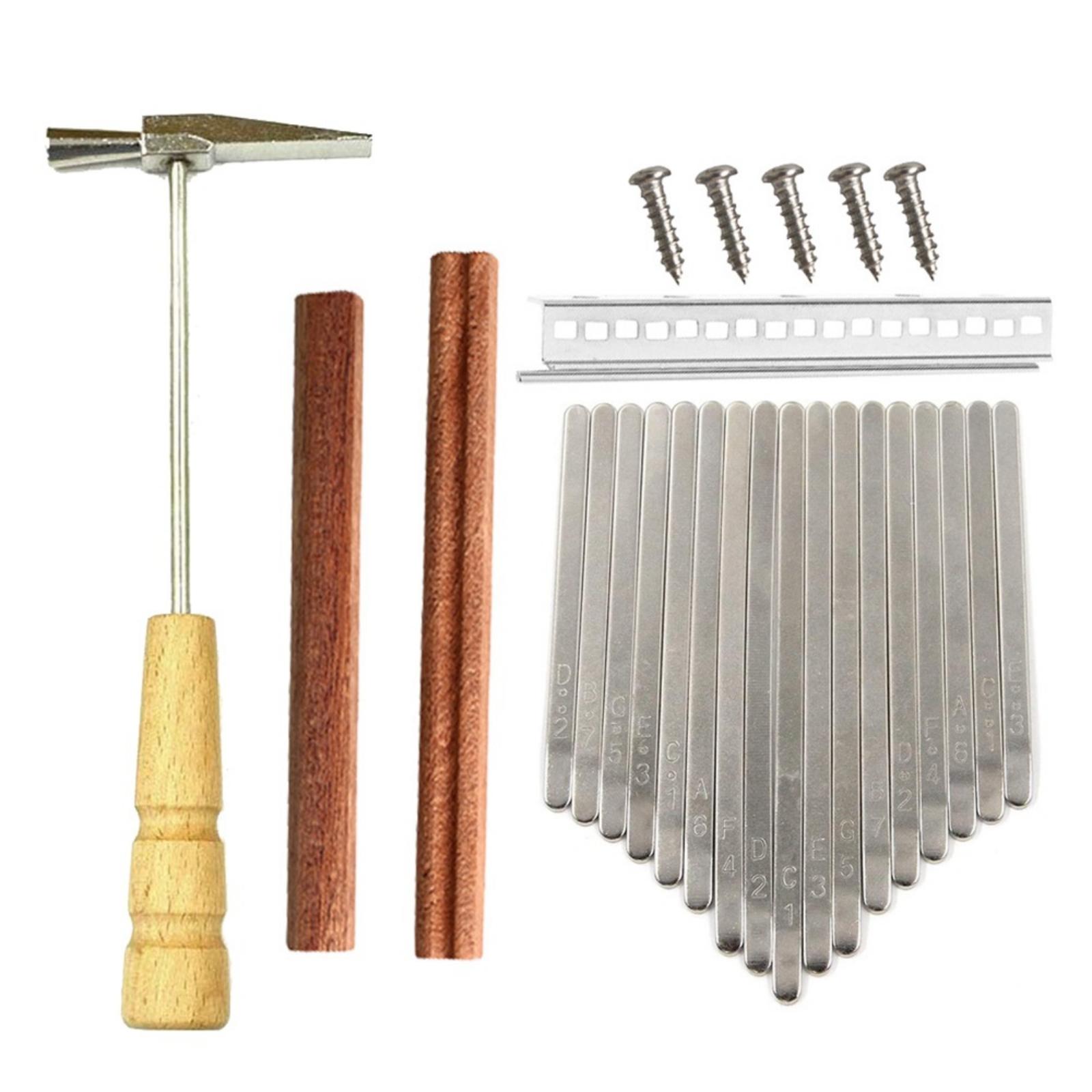 DIY Kalimba Thumb Piano 17 Key - Musical Instrument Kalimba 评论和价格