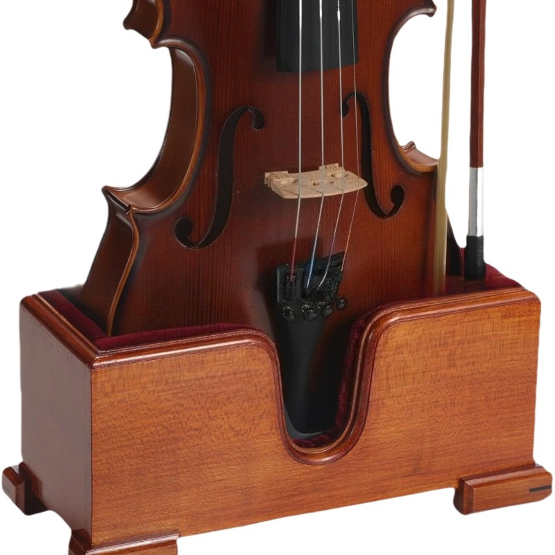 4/4 Wooden Cello Stand High-qu - Musical Instrument Accessories 评论和价格