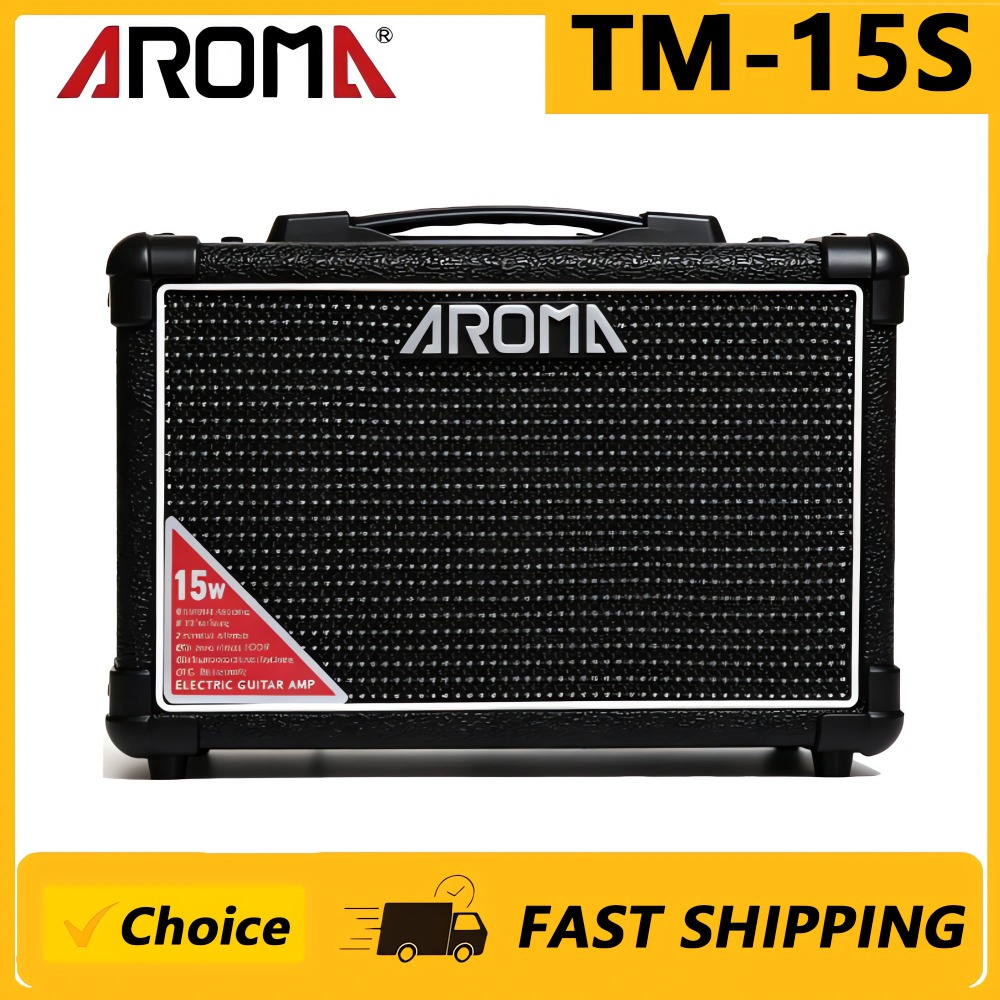 AROMA TM-15S 15W Portable Elec - Musical Instrument Amplifier 评论和价格