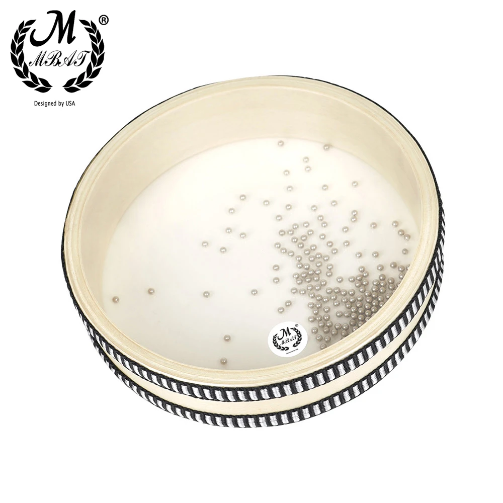 M MBAT Ocean Wave Bead Hand Dr - Djembe Hand Drum 评论和价格
