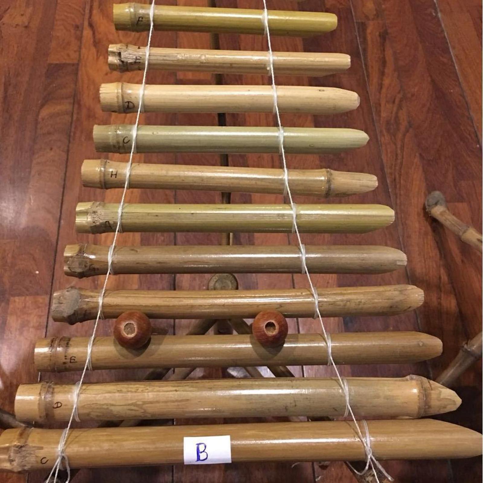 Handmade Bamboo Xylophone T Ru - Musical Instrument Diy For Kids 评论和价格