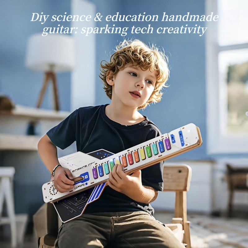 DIY Stringless Electric Guitar - Musical Instrument Diy For Kids 评论和价格