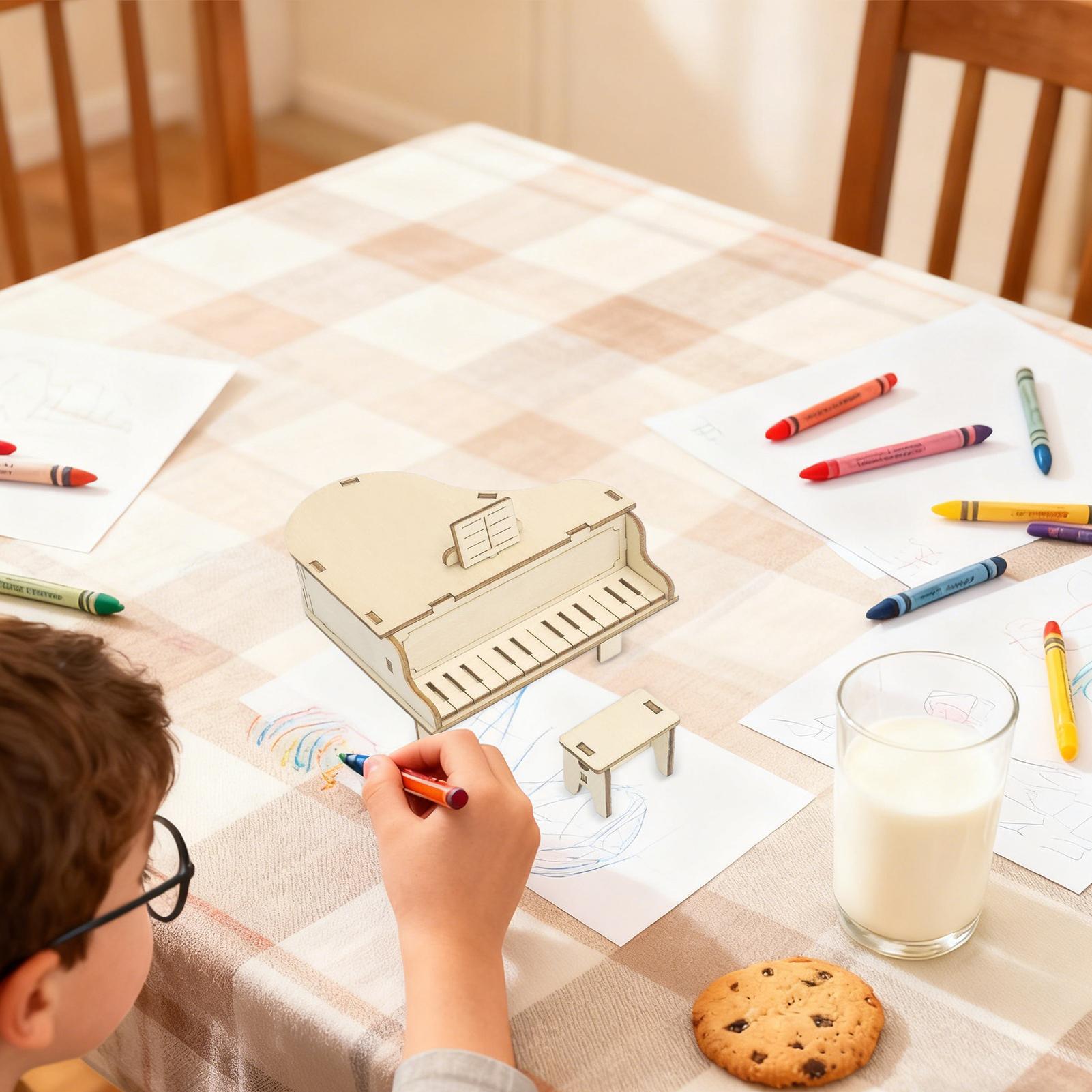 DIY Music Box Kit Wooden Instr - Musical Instrument Diy For Kids 评论和价格